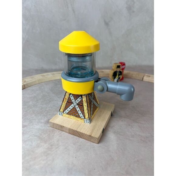 Vintage Thomas And Friends Wooden Railway Water Tank Bridge Fig 8 Complete Set - Picture 9 of 16
